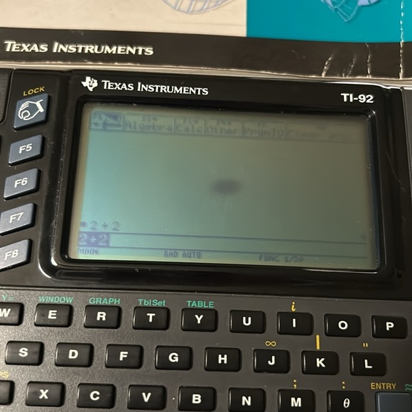 TI 92 Graphing Calculator. Pre owned in working condition - Picture 3 of 14